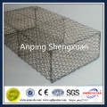 Hexagonal gabion mesh for soil protection